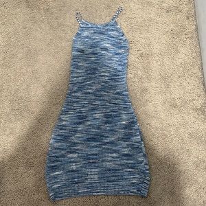 Knit body con dress